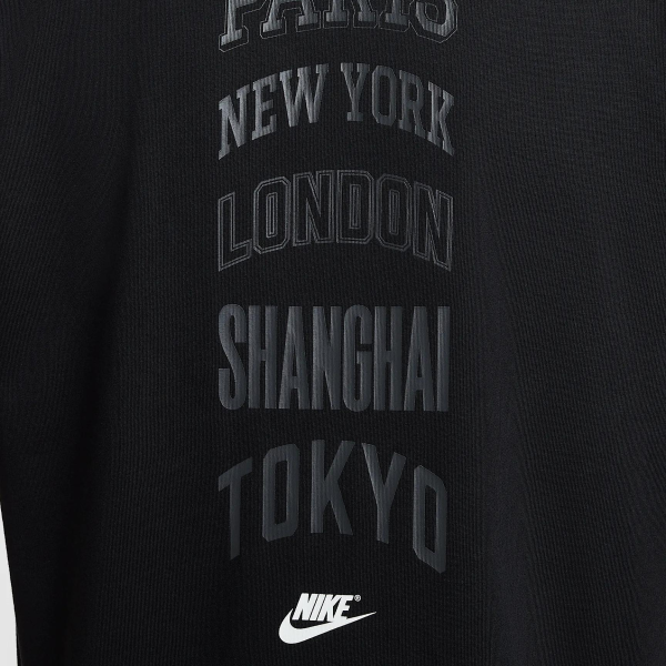 NIKE Sportswear Черная Мужская Футболка
