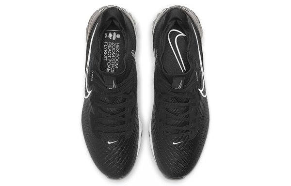 Nike Air Zoom Infinity Shock Absorbers Slip-resistant Low Golf Shoes Unisex Black White Найк Эйр Зум Инфинити Шок Абсорберз Слип-Резистент Низкие Туфли для гольфа Унисекс Черный Белый