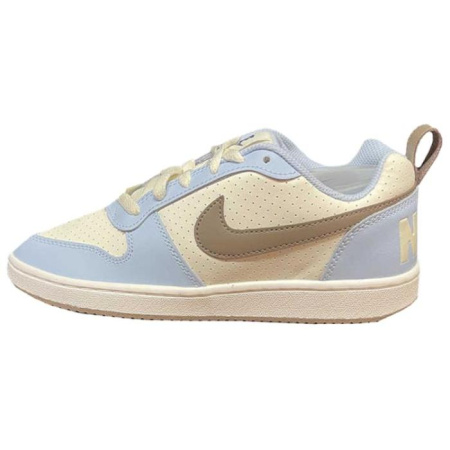 Nike Court Borough Low Топ Скейтборд Кроссовки Женские Бежево-Синие