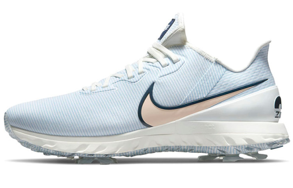 Nike Air Zoom Infinity NRG Амортизаторы Шок Резистентный к Износу Низкий Топ Обувь для гольфа Мужская Светло-синяя
