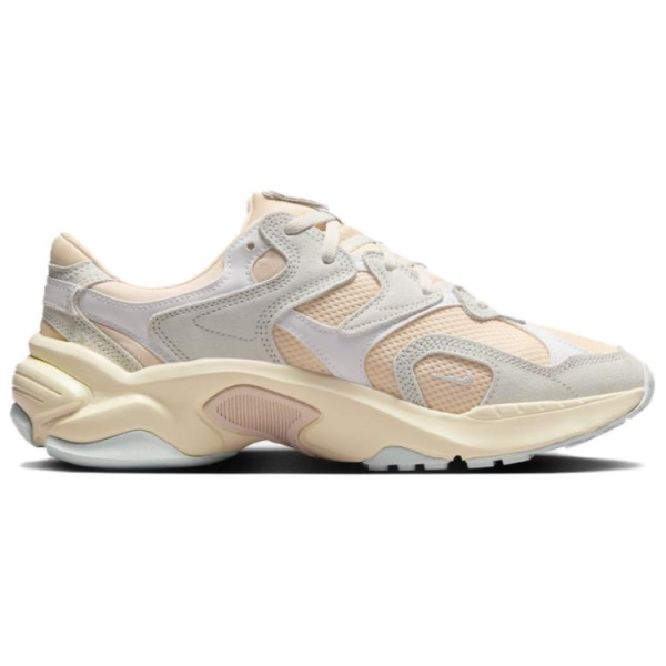 Nike AL8 Амортизаторы Rebound Low Top Беговые кроссовки Женские Бежево-серый