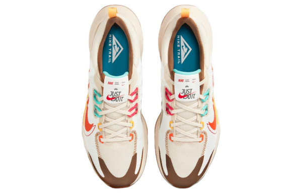 Nike Juniper Trail 2 Low Top Trail Беговые кроссовки Мужской Бежево-коричневый Апельсин