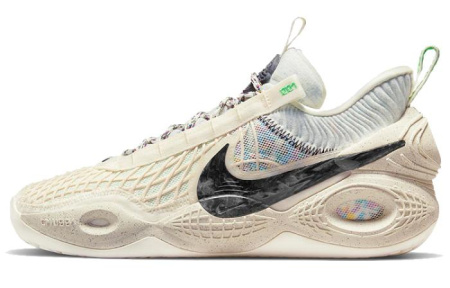 Nike Cosmic Unity 1 EP Low Топ Баскетбольные кроссовки Унисекс Экрю Азиатская версия
