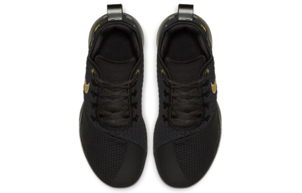Nike Lebron 3 Witness LeBron EP Шокабойеры Противоскользящие Низкие Баскетбольные Кроссовки Мужские Черный Золото