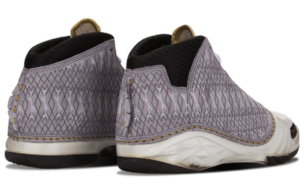 Jordan Air Jordan 23 Белый Stealth Non Slip Легкий MID Топ Винтажные баскетбольные кроссовки Мужской Серый