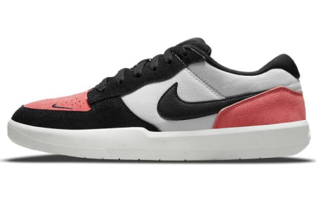 Nike SB Force 58 Low Топ Скейтборд Кроссовки Унисекс Черный Белый Розовый