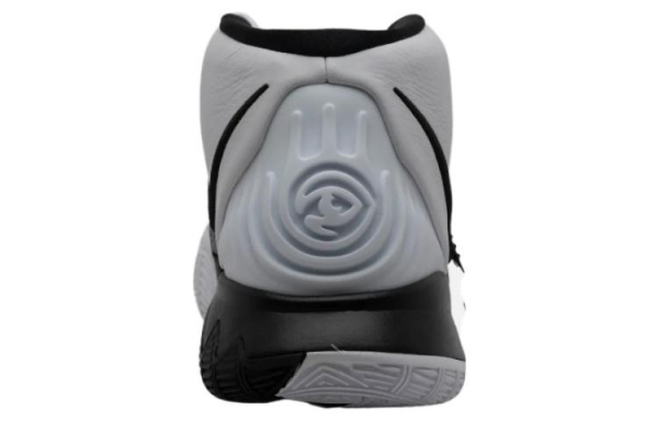 Nike Kyrie 6 Irving 6 Амортизация Износостойкий MID Топ Баскетбольные кроссовки Мужские Серый Черный