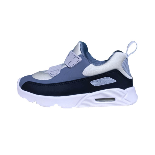 Nike Air Max TINY 90 Детская обувь, низкий верх, серый цвет, для малышей