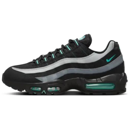Nike Air Max 95 Low Топ Повседневные Беговые Кроссовки Унисекс Черные