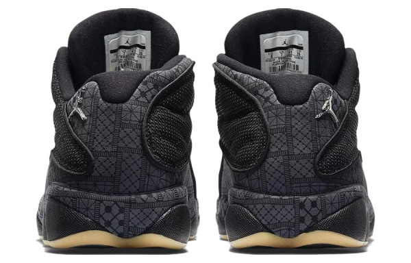 Jordan Air Jordan 13 Ретро Low Quai 54 Low Топ Винтажные баскетбольные кроссовки Мужской Серый черный