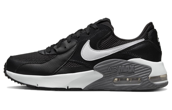 Nike Air Max Excee Low Топ Air Cushion Повседневные Беговые Кроссовки Женские Черные