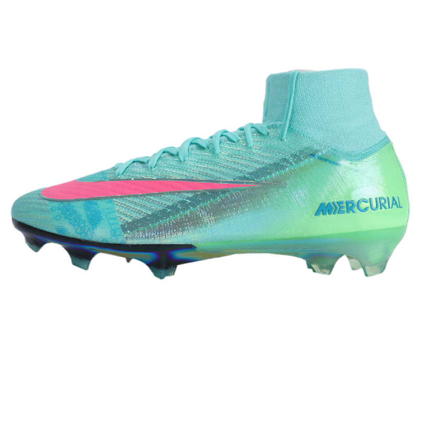 Nike Slip-resistant Abrasion-resistant Футбольные бутсы Унисекс Зеленый