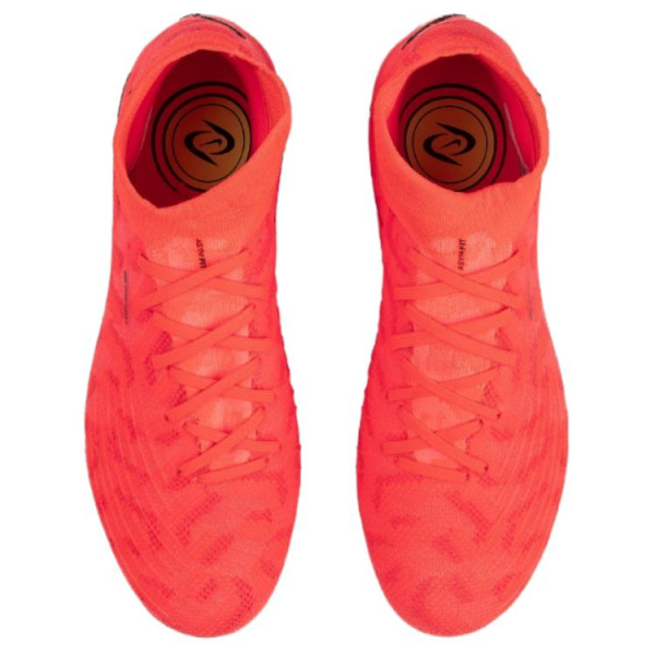 Nike Phantom Luna Elite противоскользящие устойчивые к истиранию футбольные бутсы для мужчин красные и белые