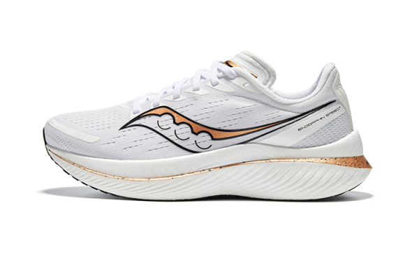 Saucony Endorphin Speed 3 Беговые кроссовки Низкие Белые, золотые Мужские