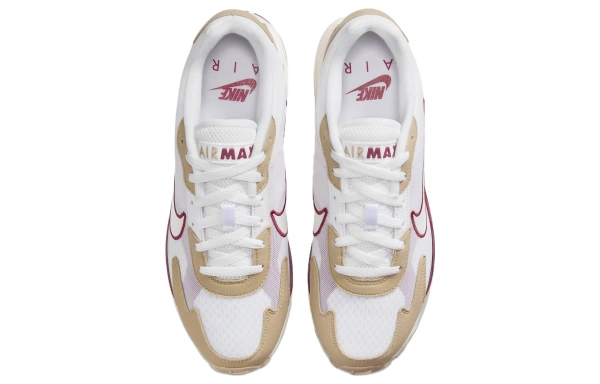 Nike Air Max SOLO Повседневная обувь Низкий Топ Белый и красный Мужская