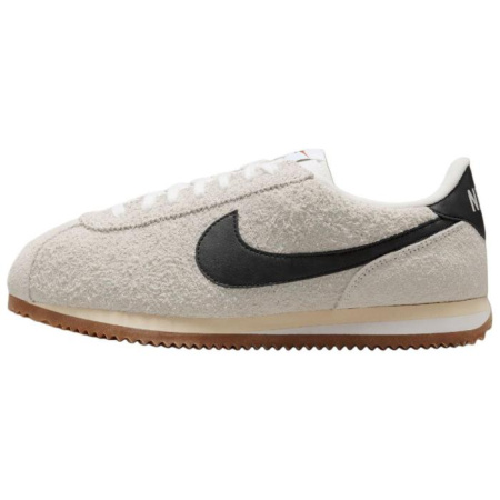 Nike Cortez Vintage Low Топ Беговые кроссовки Женские Серый Черный