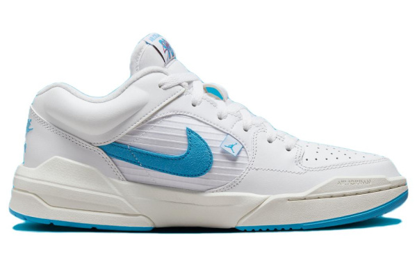 Джордан Stadium 90 Slip Resistant Low Top Casual Женская Белый Синий Красный