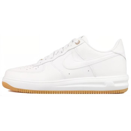 Nike Lunar Force 1 Low Амортизация Износостойкий Низкий Топ Скейтборд Кроссовки Унисекс Белый