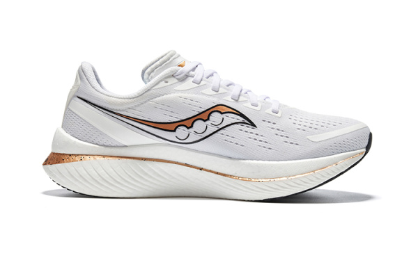 Saucony Endorphin Speed 3 Беговые кроссовки Низкие Белые, золотые Мужские