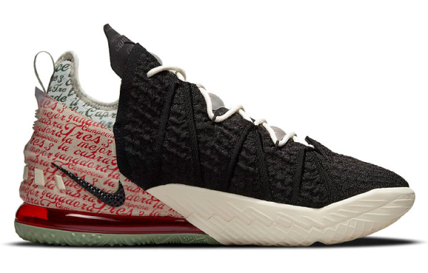 Nike Lebron 18 Баскетбольные кроссовки Low Топ Унисекс