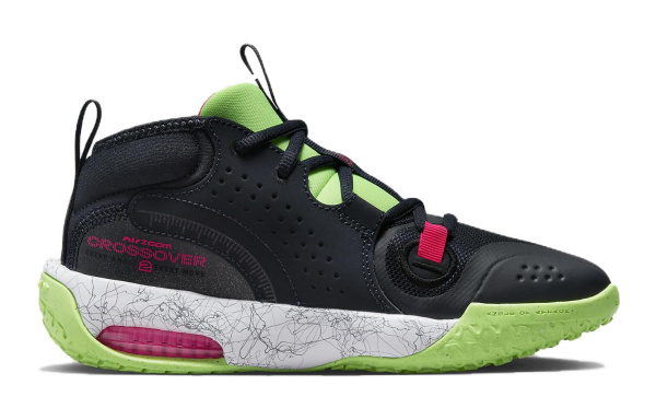 Nike Детские баскетбольные кроссовки MID Топ Черный/Белый Kids
