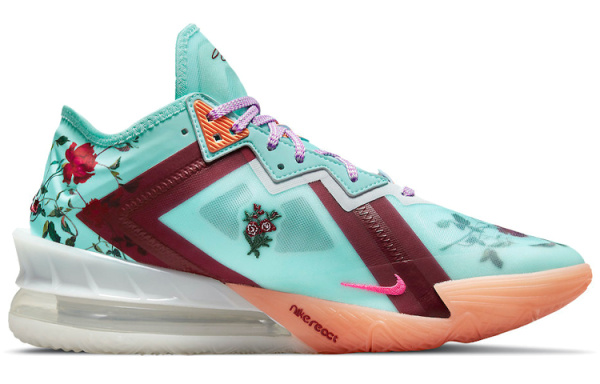 Nike Lebron 18 Баскетбольные кроссовки Low Топ Унисекс