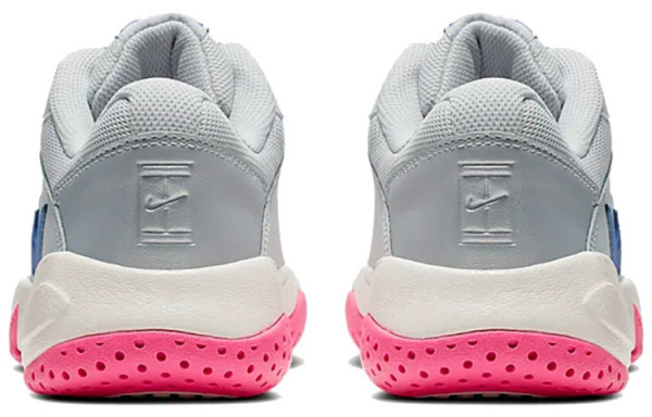 Nike Court Lite 2 Амортизаторы Slip-Resistant Low Top Теннисные Кроссовки Женские Серый Розовый