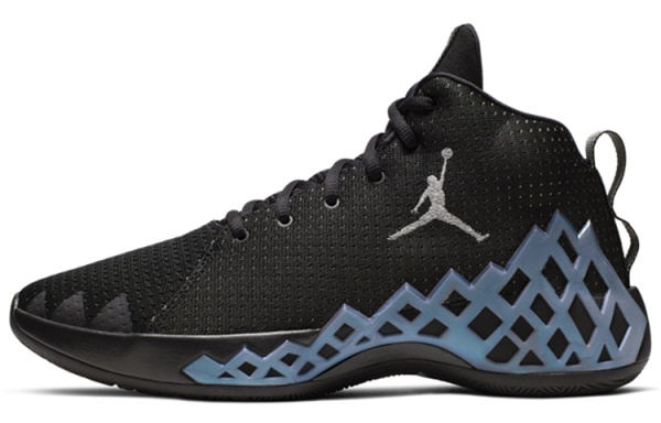 Jordan Jumpman Diamond MID Non Slip Легкий MID Баскетбольные кроссовки для игры Мужской Diamond Черный