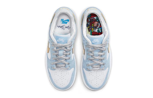 NIKE Dunk SB Детские Скейтбординги Низкие Кроссовки Pre School