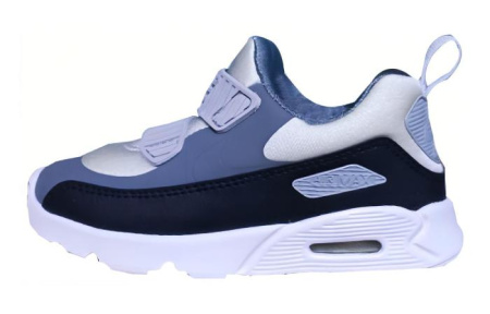 Nike Air Max TINY 90 Детская обувь, низкий верх, серый цвет, для малышей