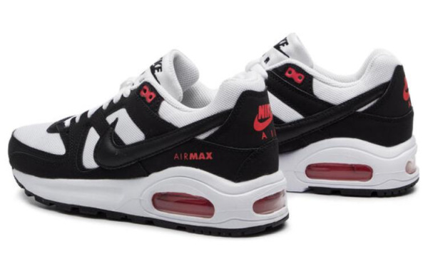 Nike Air Max Command Low Топ Air Cushion Повседневные Беговые Кроссовки Женские Черно-белые