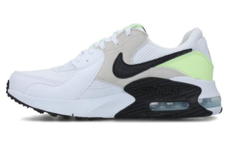 Nike Air Max Excee Low Топ Марафон Беговые кроссовки Женские Черный Белый Зеленый