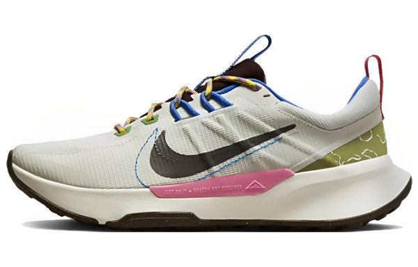 Nike Juniper Trail 2 Дышащий и Легкий Низкие Кроссовки для Бега на Трассе Мужские Белый Зеленый Черный