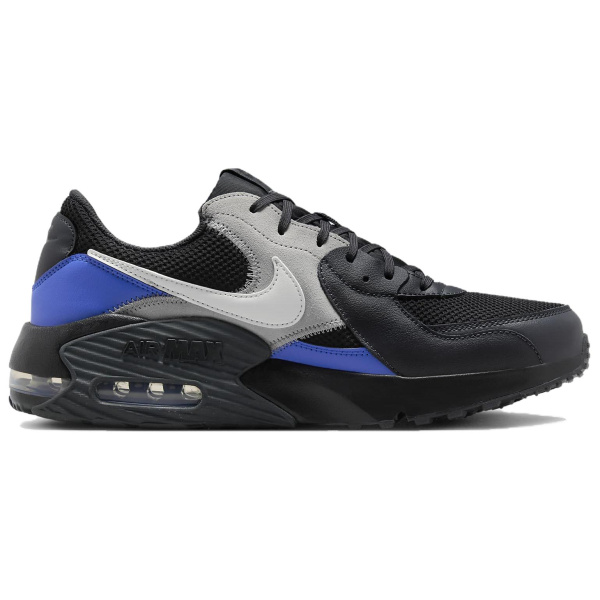 Nike Low Топ Беговые кроссовки Мужской Черный Серый Синий