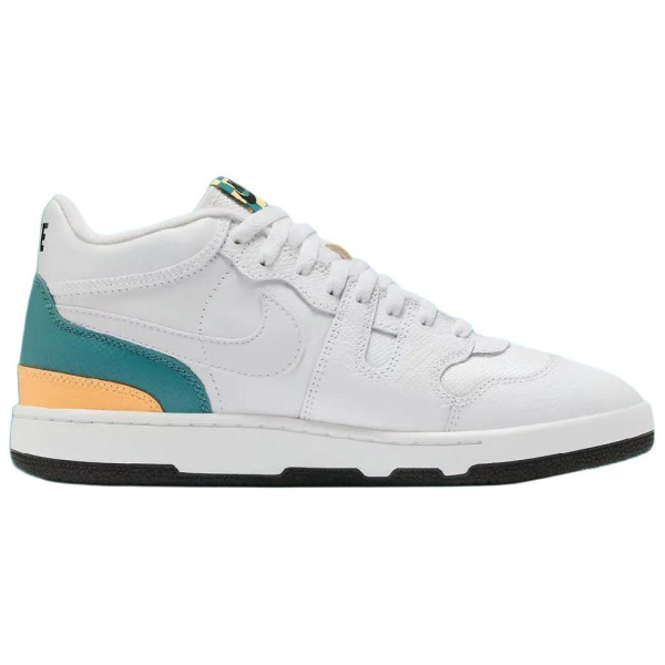 Nike Mac Attack Slip Resistant Abrasion Resistant MID Топ Скейтборд Кроссовки Унисекс Белый Синий