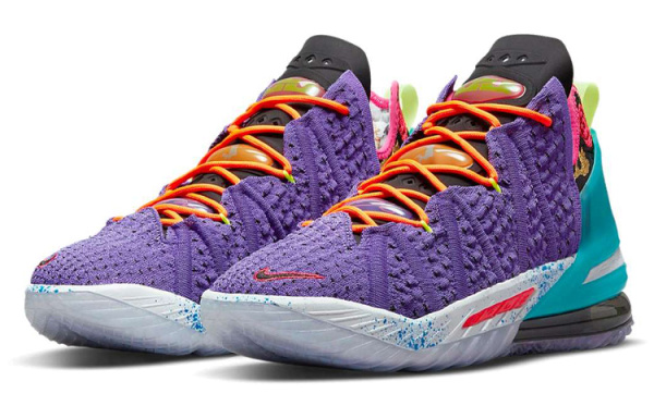 Nike Lebron 18 Баскетбольные кроссовки MID Топ Мужской