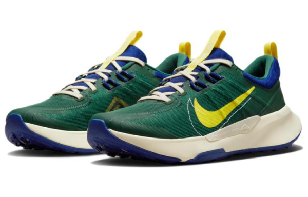 Nike Juniper Trail 2 Low Топ Беговые кроссовки Мужской Зеленый