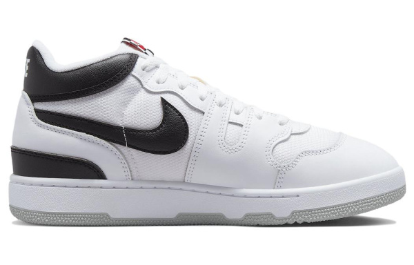 Nike Mac Attack 'Черный и Белый' Устойчивые к истиранию Дышащие Низкие Кроссовки для скейтбординга Унисекс Белый и Синий