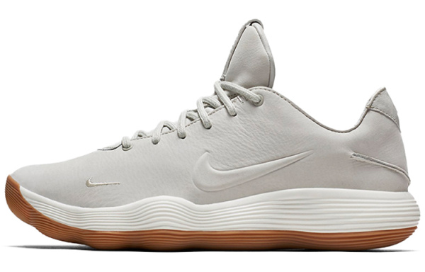 Nike Hyperdunk 2017 Low Shock Absorbers Противоскользящие Устойчивые к истиранию Низкий Топ Баскетбольные кроссовки Мужские Серые