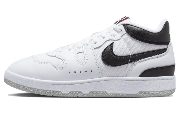 Nike Mac Attack 'Черный и Белый' Устойчивые к истиранию Дышащие Низкие Кроссовки для скейтбординга Унисекс Белый и Синий