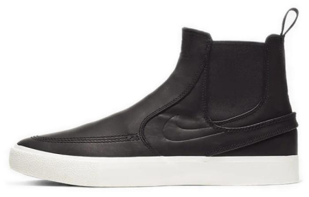 Nike SB Stefan Janoski Slip MID RM Slip Lightweight Skateboard Shoes Unisex Black -> Nike SB Stefan Janoski Slip MID RM Slip Легкий Скейтборд Кроссовки Унисекс Черный