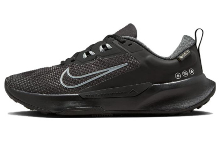 Nike Juniper Trail 2 Водонепроницаемый Низкий Топ Trail Беговые кроссовки Женские Черный
