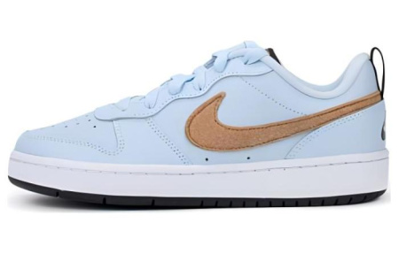 Nike Court Borough Low Топ Скейтборд Кроссовки Женские Светло-Синий