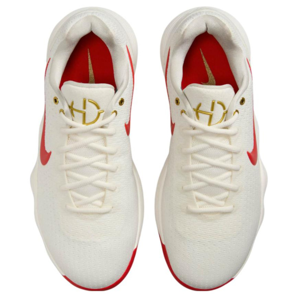 Nike Hyperdunk 2017 Slip-resistant Abrasion-resistant Low-top Basketball Shoes Men's White Red Найк Хипердунк 2017 Противоскользящий Устойчивый к истиранию Низкий Топ Баскетбольные Кроссовки Мужские Белый Красный