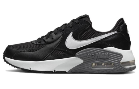 Nike Air Max Excee Low Топ Air Cushion Повседневные Беговые Кроссовки Женские Черные