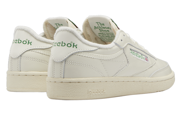 reebok Кроссовки для скейтбординга, низкие, бежево-зеленые, женские