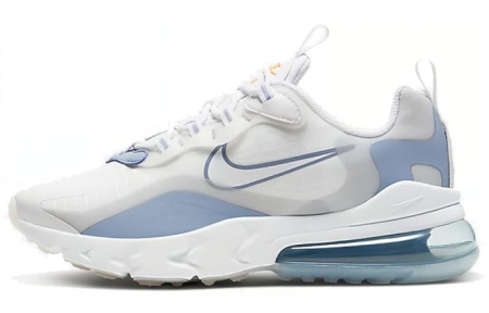 Nike Air Max 270 Low Топ Беговые кроссовки Женские Белый Синий