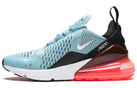 Nike Air Max 270 Low Беговые кроссовки Женские Черный Синий Красный
