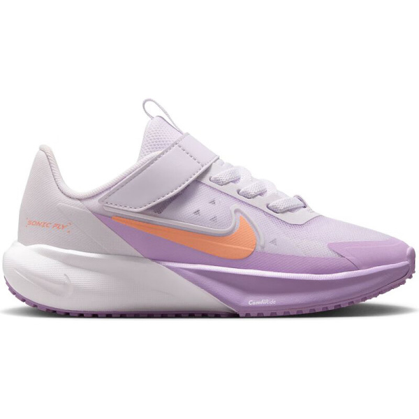 Nike SONIC FLY Детская беговая обувь Низкий топ Розовый Фиолетовый Kids