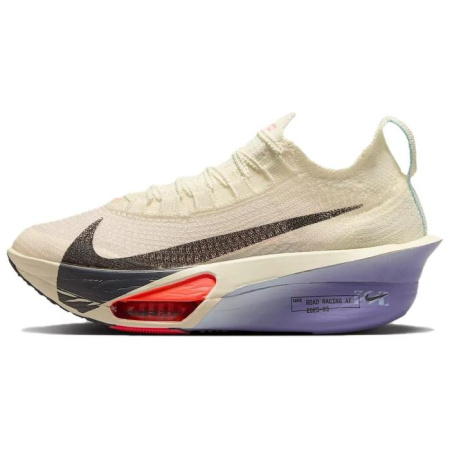 Nike Alphafly 3 Амортизация Устойчивый к истиранию Дышащий Низкий Топ Повседневные Беговые кроссовки для марафона Женские Экрю